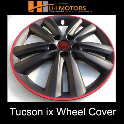 [ Tucson IX auto parts ] 18 inch wheel cover molding black matt